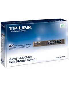 16-port 10/100Mbps Switch  TP-LINK "TL-SF1016"