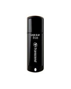 8GB USB2.0 Flash Drive Transcend "JetFlash  350", Black