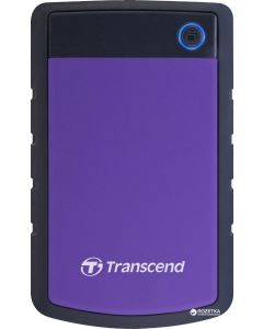 Transcend "StoreJet 25H3P", Purple, Rubber Anti-Shock
