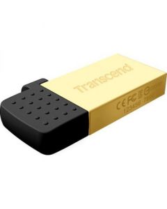 64GB USB2.0/Micro-USB Flash Drive Transcend "JetFlash 380"-Gold