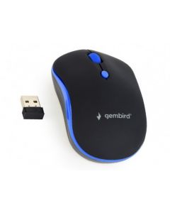 Mouse Gembird MUSW-4B-03-B, Black/Blue
