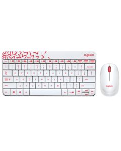 Keyboard & Mouse Logitech MK240 Nano-White