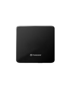 External Portable Slim 8x DVD-RW Drive  Transcend "TS8XDVDS", (USB2.0)-Black