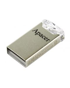 16GB USB2.0 Flash Drive Apacer "AH111", Silver-White