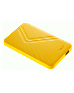 1.0TB Apacer AC236 Ultra-Slim Portable Hard Drive-Yellow