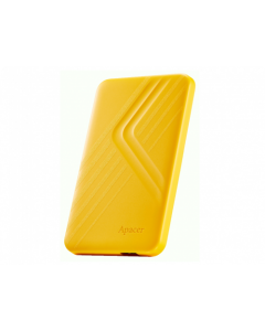 2.0TB Apacer AC236 Ultra-Slim Portable Hard Drive-Yellow