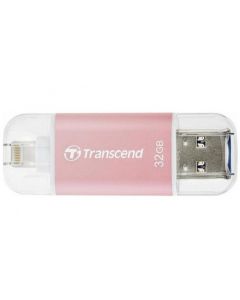 32GB USB3.1/Lightning Flash Drive Transcend "JetDrive Go 300"-Purple