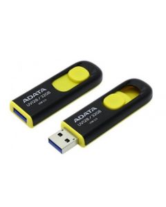 32GB USB3.1 Flash Drive ADATA "UV128", Black-Yellow