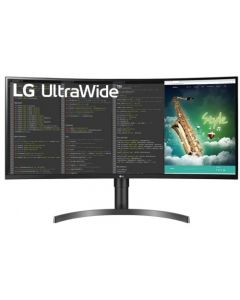 35" LG "35WN65C-B", Black