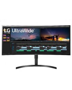 38" LG "38WN75C-B", Black