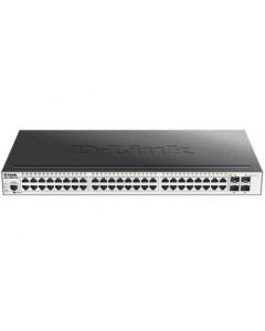 48-port 10/100/1000BASE-T, D-Link DGS-3000-52L/B1A