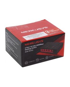 5-port 10/100/1000Mbps Switch MERCUSYS "MS105G", Plastic Case
