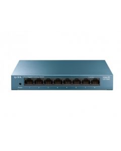 8-port 10/100/1000Mbps Switch TP-LINK "LS108G", steel case