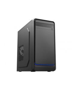 Case mATX 500W Sohoo 6503BK, 2xUSB2.0, Black, ATX-500W-12cm