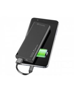 Cellularline Power Bank, 5000mAh, HD Polimer Battery