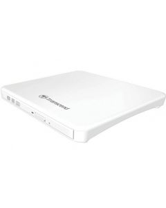 External Portable Slim 8x DVD-RW Drive  Transcend "TS8XDVDS", (USB2.0)-White