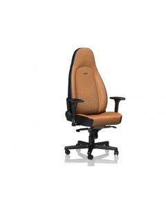 Gaming Chair Noble Icon NBL-ICN-RL-CBK Cognac/Black Real Leather