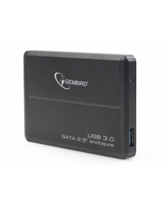 2.5" SATA HDD External Case (USB 3.0),  Black, Gembird "EE2-U3S-2"-Black
