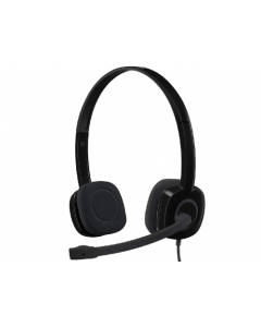 Headset Logitech H151, Mic, 1 x mini-jack 3.5mm