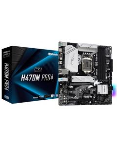 S1200 ASRock H470M PRO4  mATX