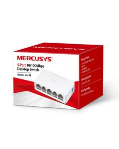 5-port 10/100Mbps Desktop Switch  MERCUSYS "MS105"