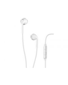 Cellular - Ploos capsule earphone with mic-White