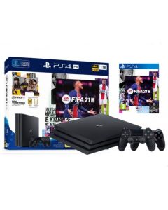 SONY PlayStation 4 PRO 1TB, Black + Fifa 21