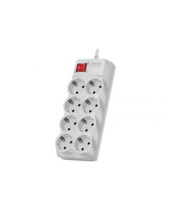 Surge Protector    8 Sockets,  1.8m, Sven Optima Pro