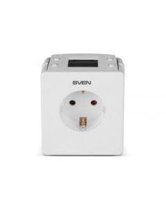 Surge  Protector Sven OVP-16PD 1Sockets, White