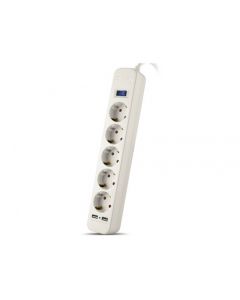 Surge Protector   5 Sockets,  3.0m,   Sven "SF-05LU"