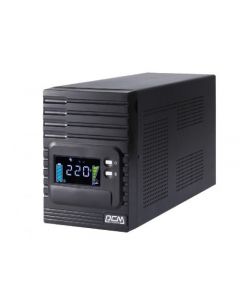 UPS PowerCom SPT-1000, 1000VA/800W, Smart Line Interactive, Pure Sinewave, LCD, AVR, USB, 2xShuko