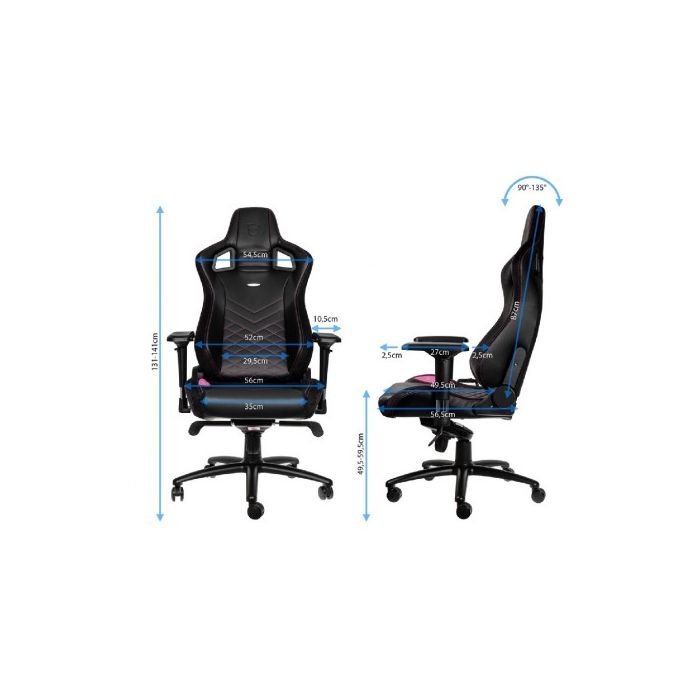 Noble store chair pink