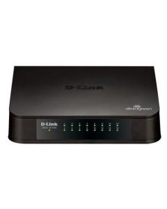 16-port 10/100Mbps Desktop Switch D-Link "DES-1016A/E1B", Plastic Case