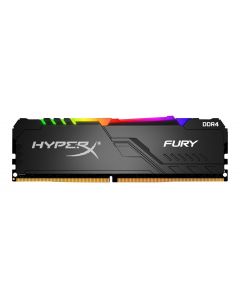 8GB DDR4-3733MHz  Kingston HyperX FURY RGB (HX437C19FB3A/8), CL19-23-23, 1.35V, Black