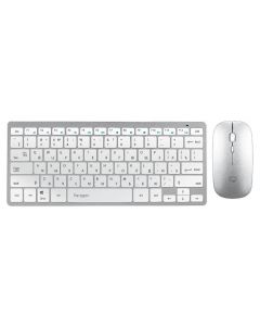 Wireless Keyboard & Mouse Qumo Paragon-White