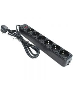 6 Sockets,  1.8m, Ultra Power, UP6-B-6PPB