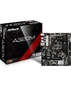 MB AM4 ASRock A320M-HDV R4.0  mATX