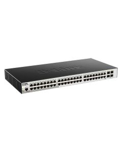 48-port 10/100/1000BASE-T, 4x1000Base-X SFP D-Link DGS-3000-52X/B2A