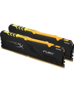 32GB DDR4-3200MHz  Kingston HyperX FURY RGB (Kit of 2x16GB) (HX432C16FB3AK2/32), CL16-18-18, 1.35V