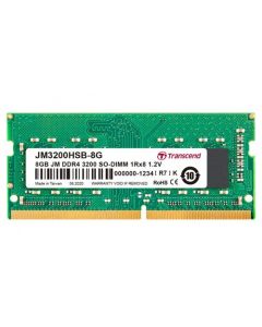 8GB DDR4-  3200MHz  SODIMM  Transcend PC25600, CL22, 260pin DIMM 1.2V