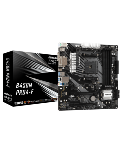 MB ASRock B450M PRO4-F mATX