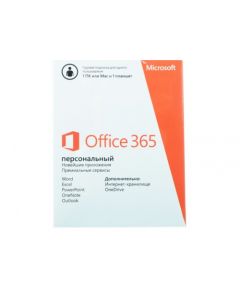 Microsoft 365 Personal English Sub 1YR Central/Eastern Euro Only Mdls P6, MAC/WIN