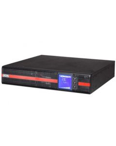 UPS PowerCom MRT-1000, Rack&Tower, 1000VA/1000W, Online, LCD, USB,SNMP SLOT, Ex. Batt. Con., 2xShuko